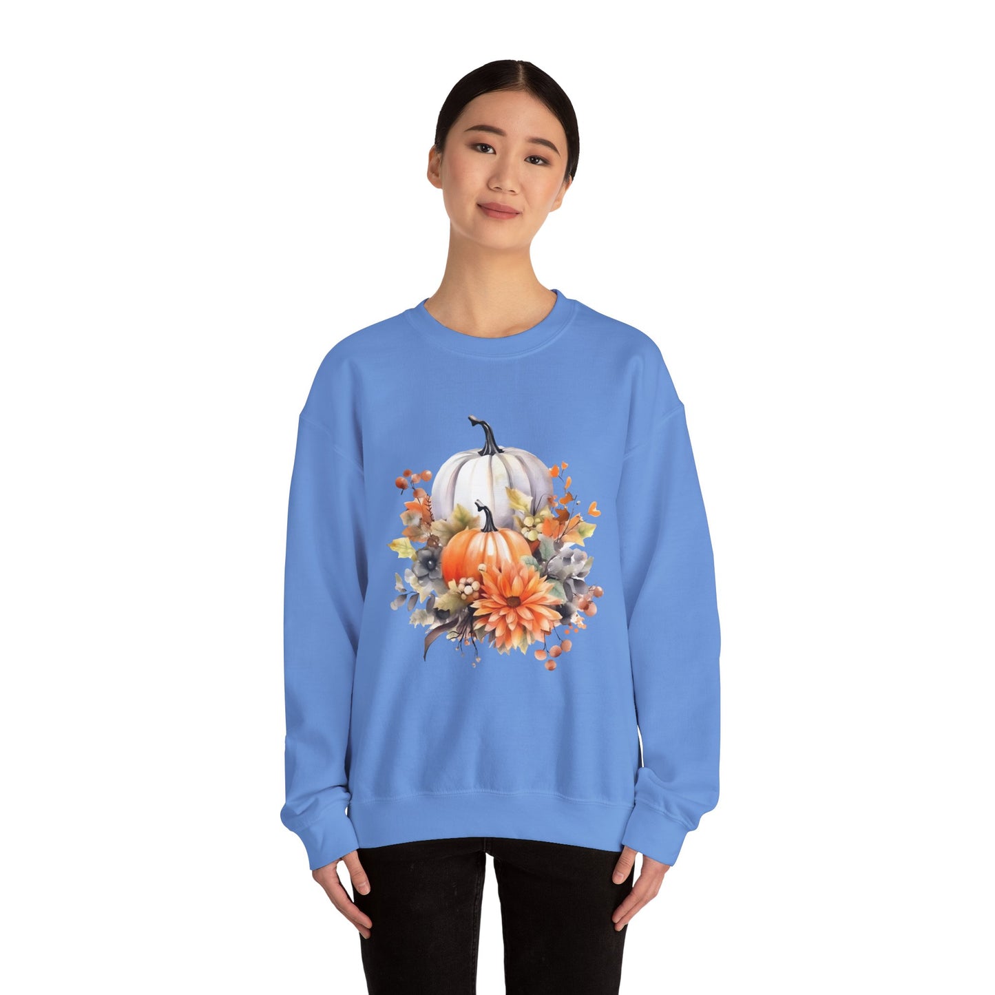 Fall Cozy Unisex Sweatshirt - Pumpkin Patch Autumn Crewneck