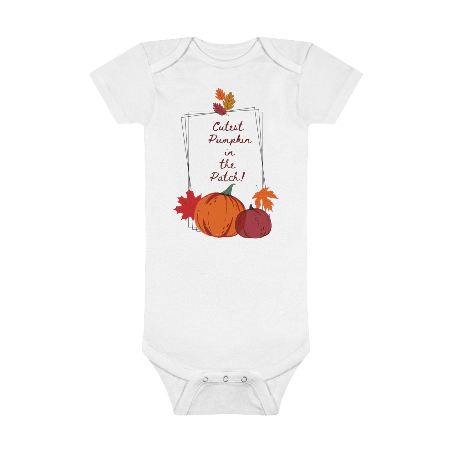 FALL AUTUMN Onesie® Organic Cotton Baby Bodysuit