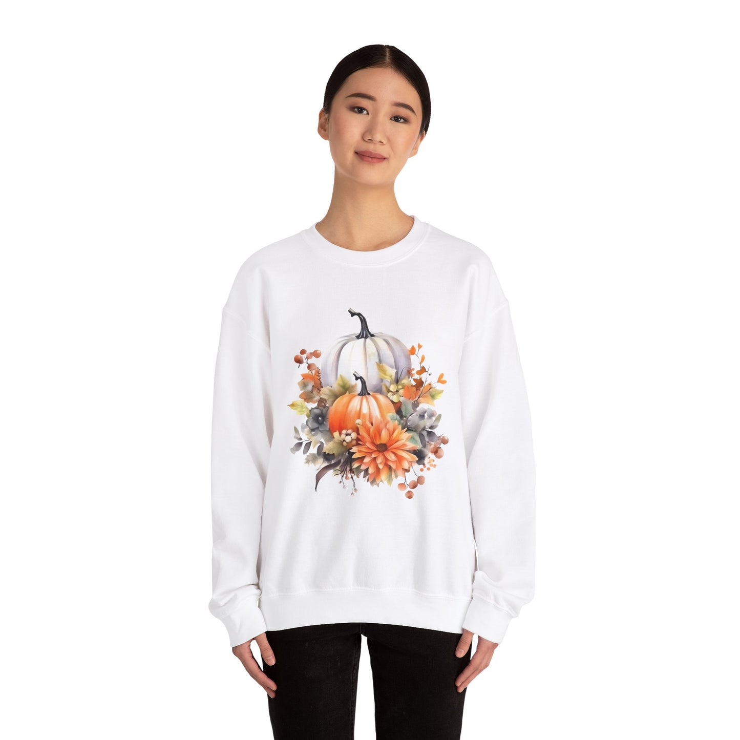 Fall Cozy Unisex Sweatshirt - Pumpkin Patch Autumn Crewneck
