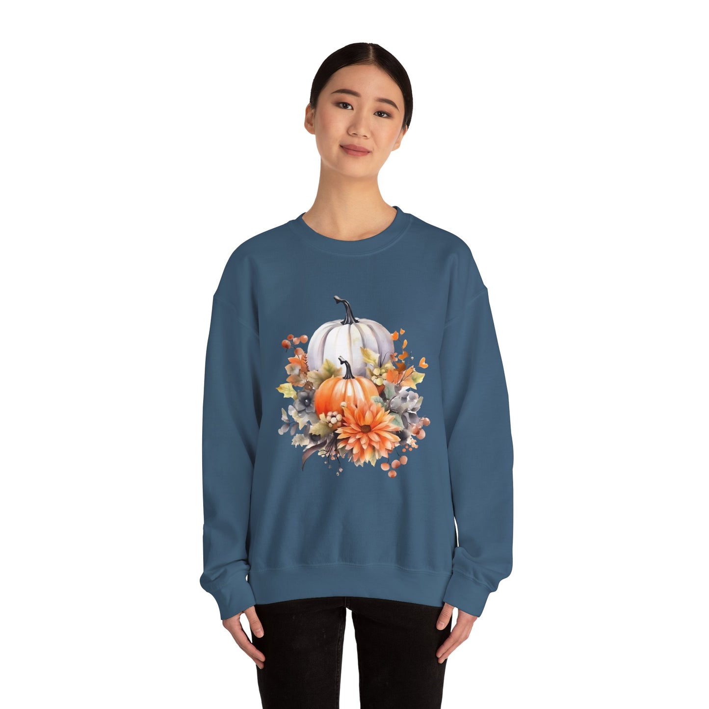 Fall Cozy Unisex Sweatshirt - Pumpkin Patch Autumn Crewneck