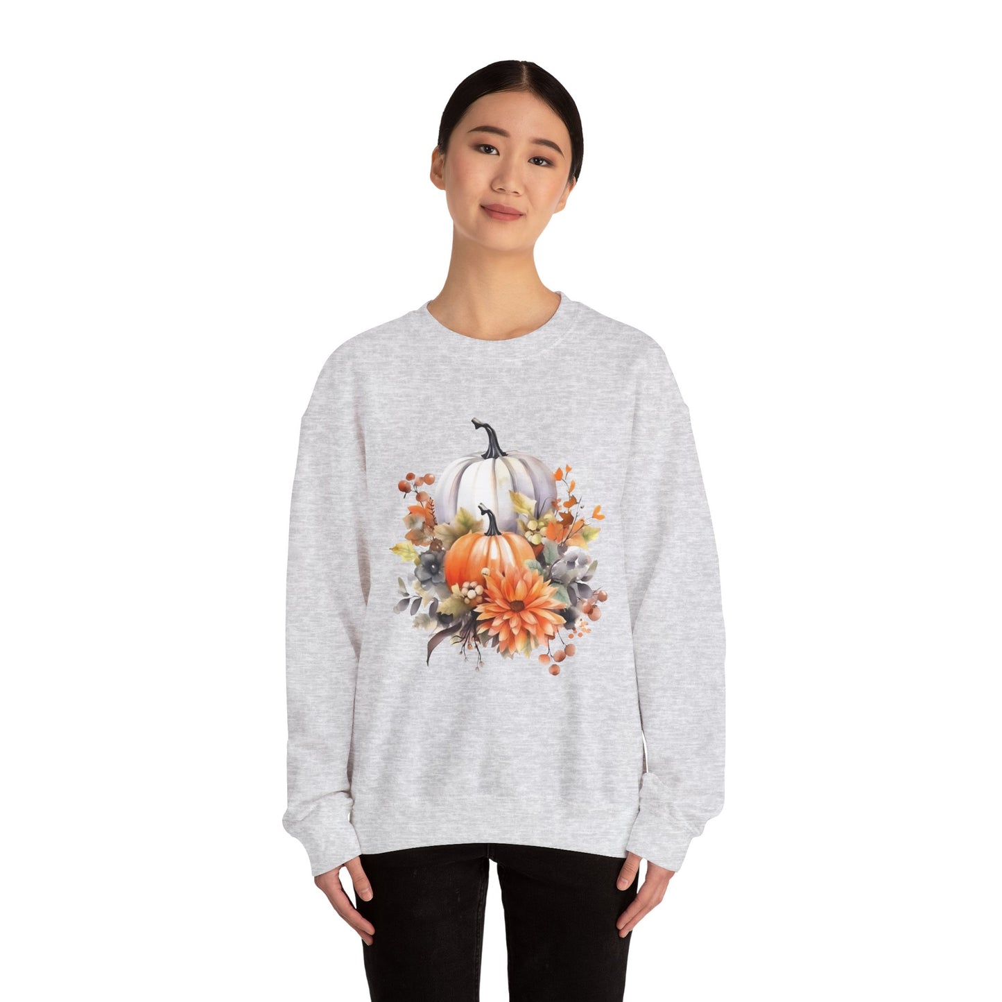 Fall Cozy Unisex Sweatshirt - Pumpkin Patch Autumn Crewneck
