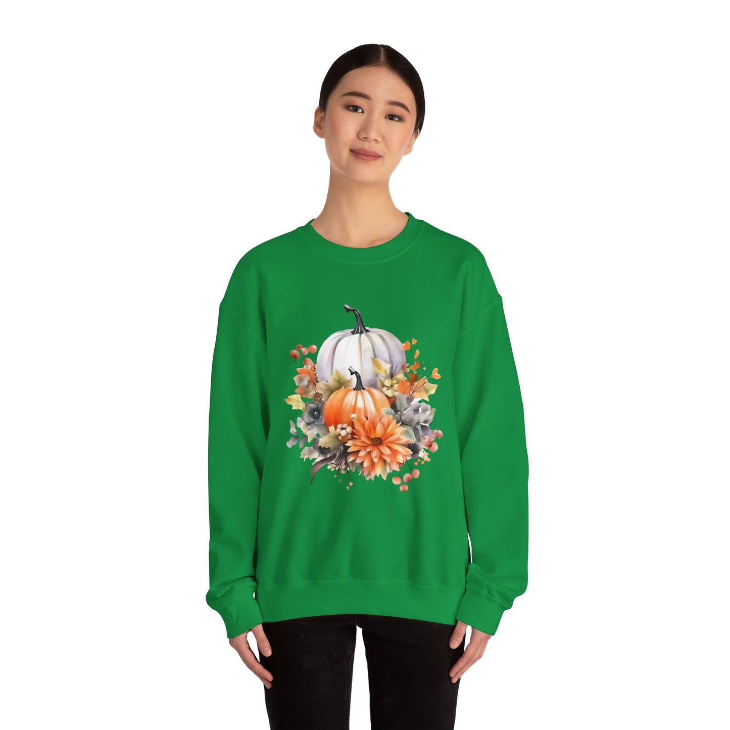 Fall Cozy Unisex Sweatshirt - Pumpkin Patch Autumn Crewneck