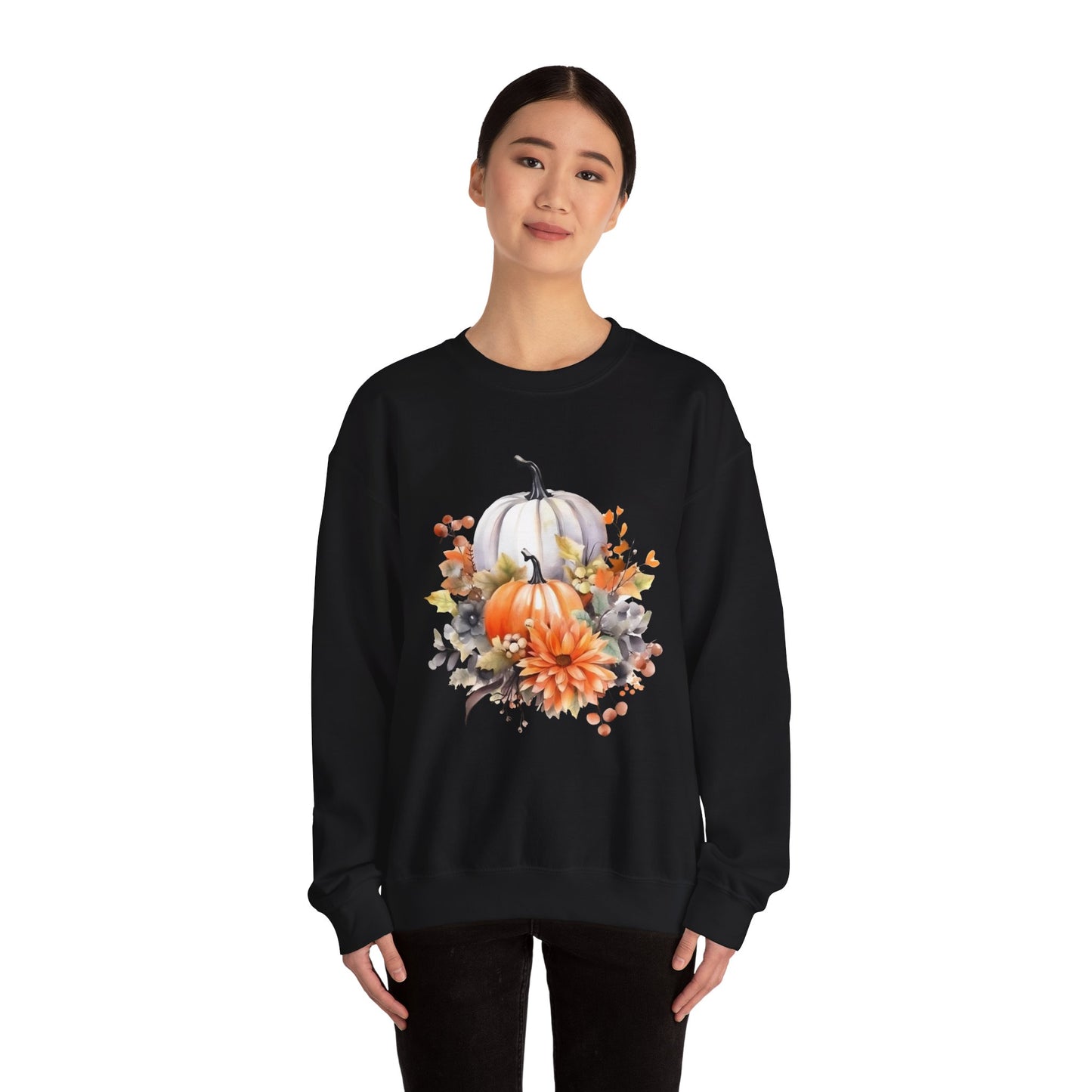 Fall Cozy Unisex Sweatshirt - Pumpkin Patch Autumn Crewneck