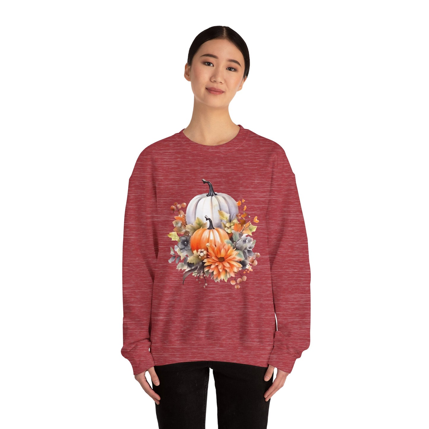 Fall Cozy Unisex Sweatshirt - Pumpkin Patch Autumn Crewneck