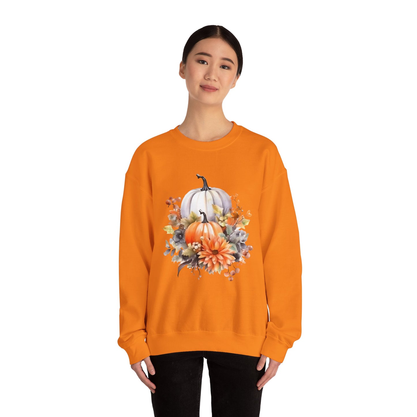 Fall Cozy Unisex Sweatshirt - Pumpkin Patch Autumn Crewneck