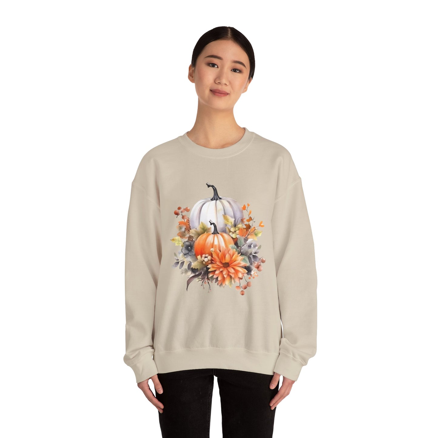 Fall Cozy Unisex Sweatshirt - Pumpkin Patch Autumn Crewneck