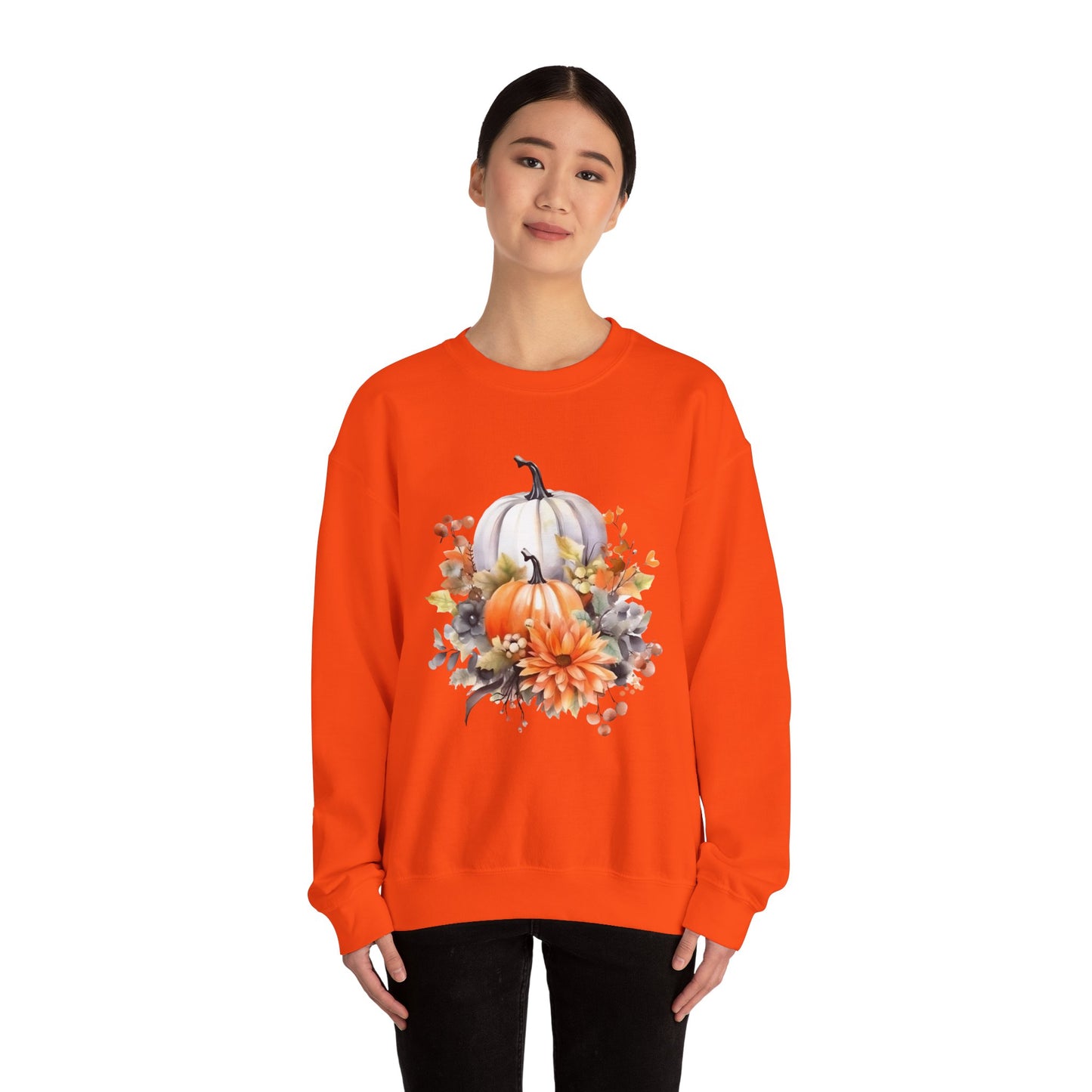 Fall Cozy Unisex Sweatshirt - Pumpkin Patch Autumn Crewneck