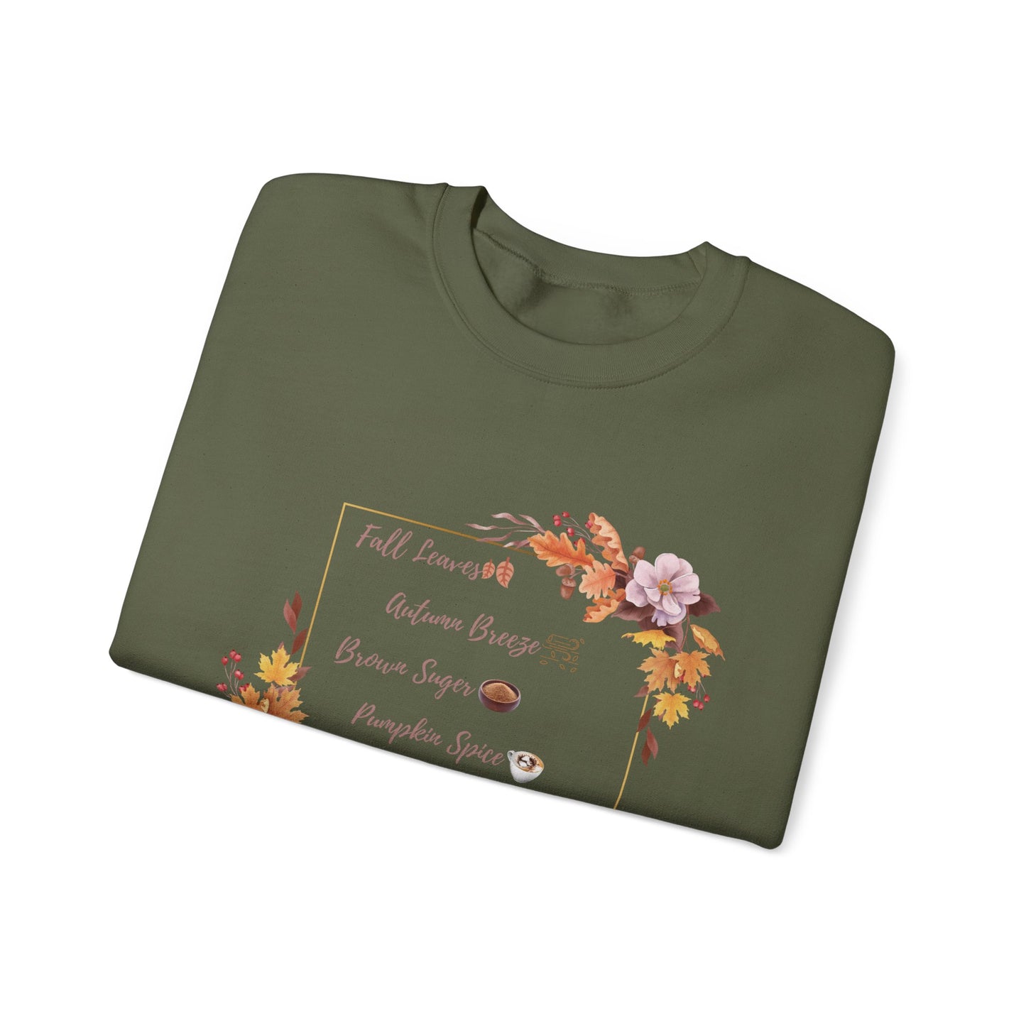 Crewneck Sweatshirt Brown Sugar Fall Pumpkin Spice Autumn Vibes
