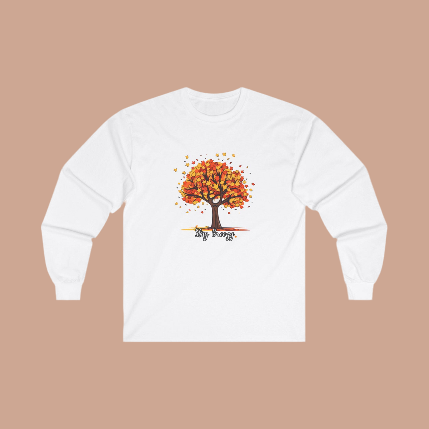 FALL AUTUMN SEASON tree breeze cotton sweatshirt