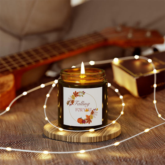 FALL SEASON Scented CANDLE Coconut Apricot Candles
