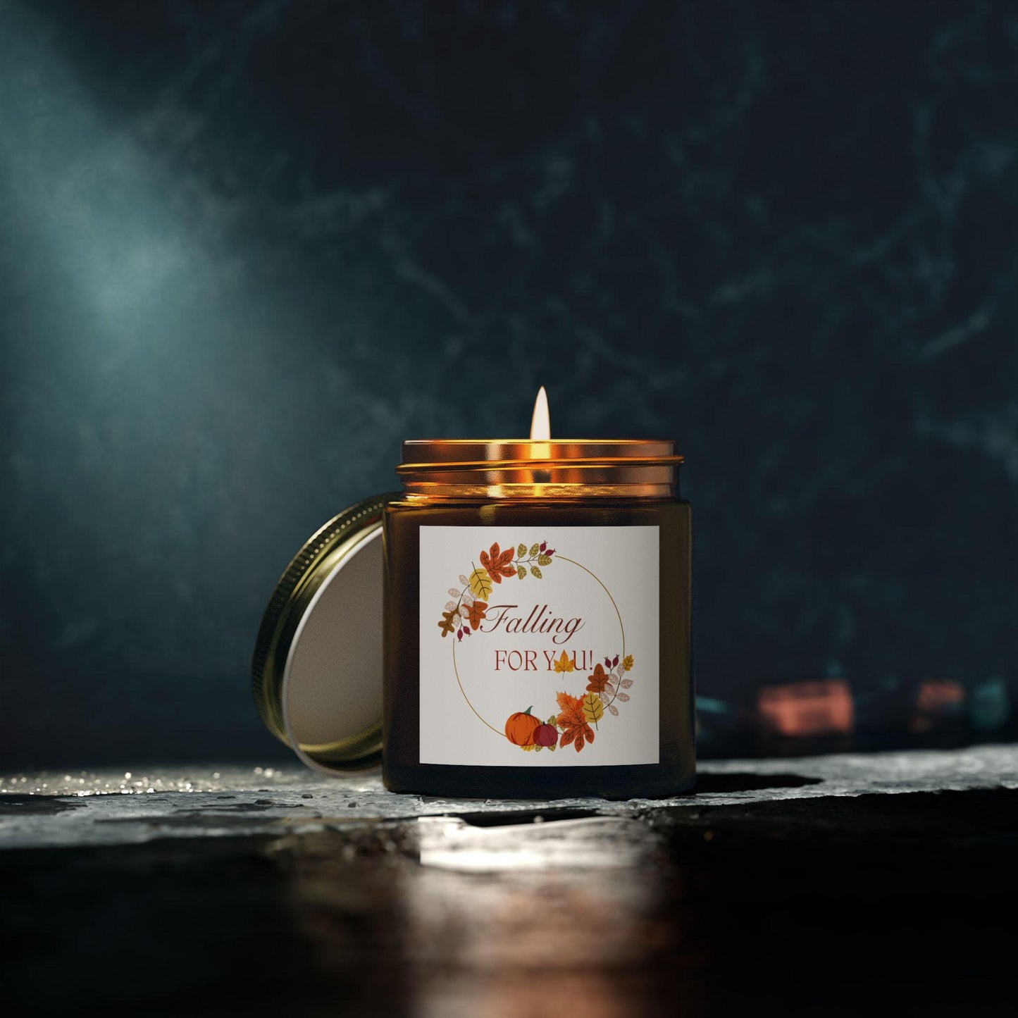FALL SEASON Scented CANDLE Coconut Apricot Candles