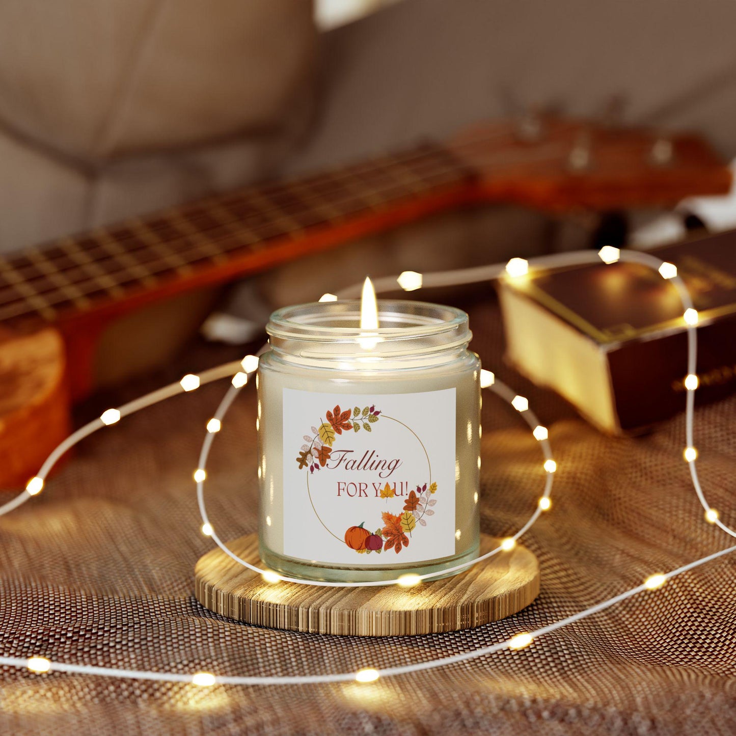 FALL SEASON Scented CANDLE Coconut Apricot Candles
