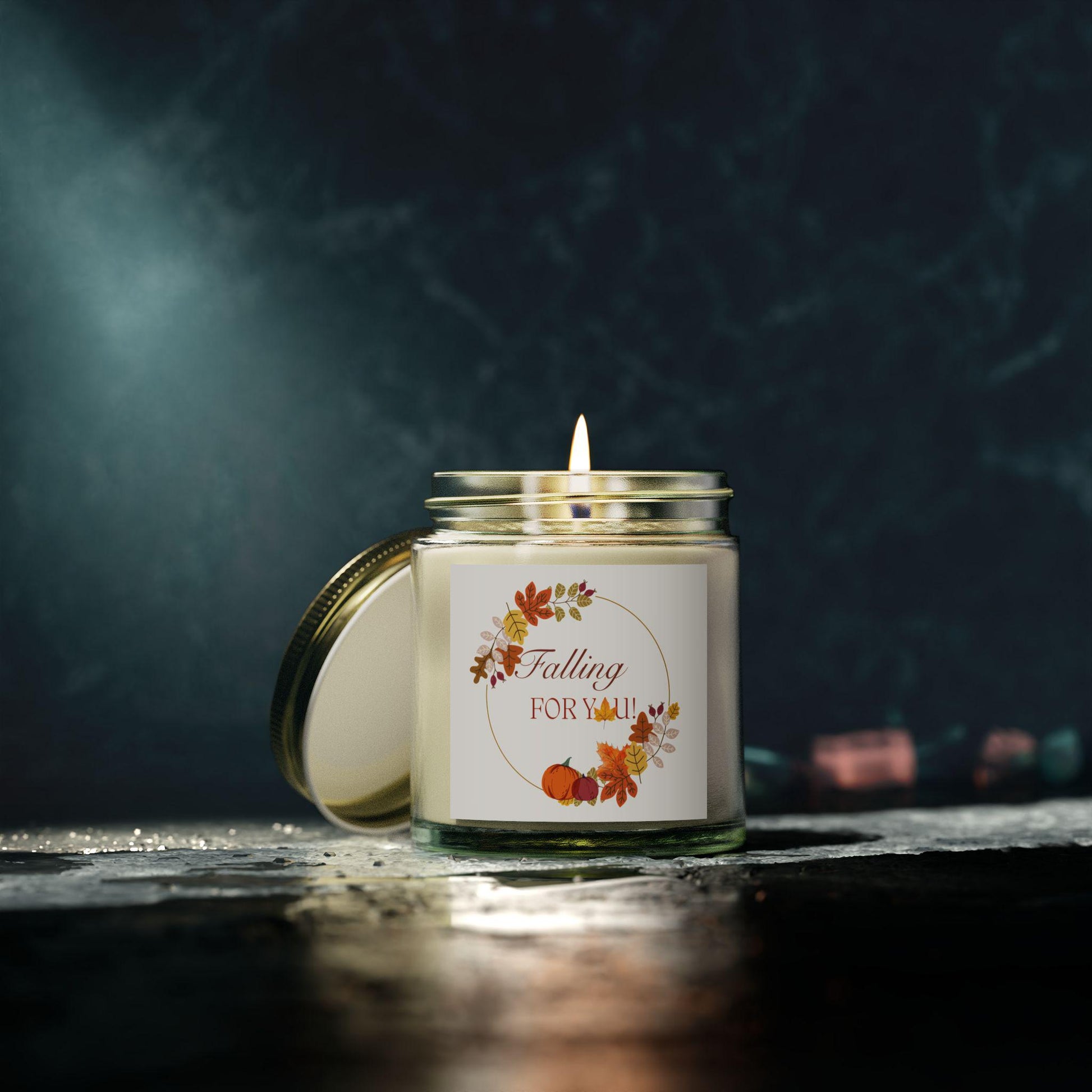 FALL SEASON Scented CANDLE Coconut Apricot Candles