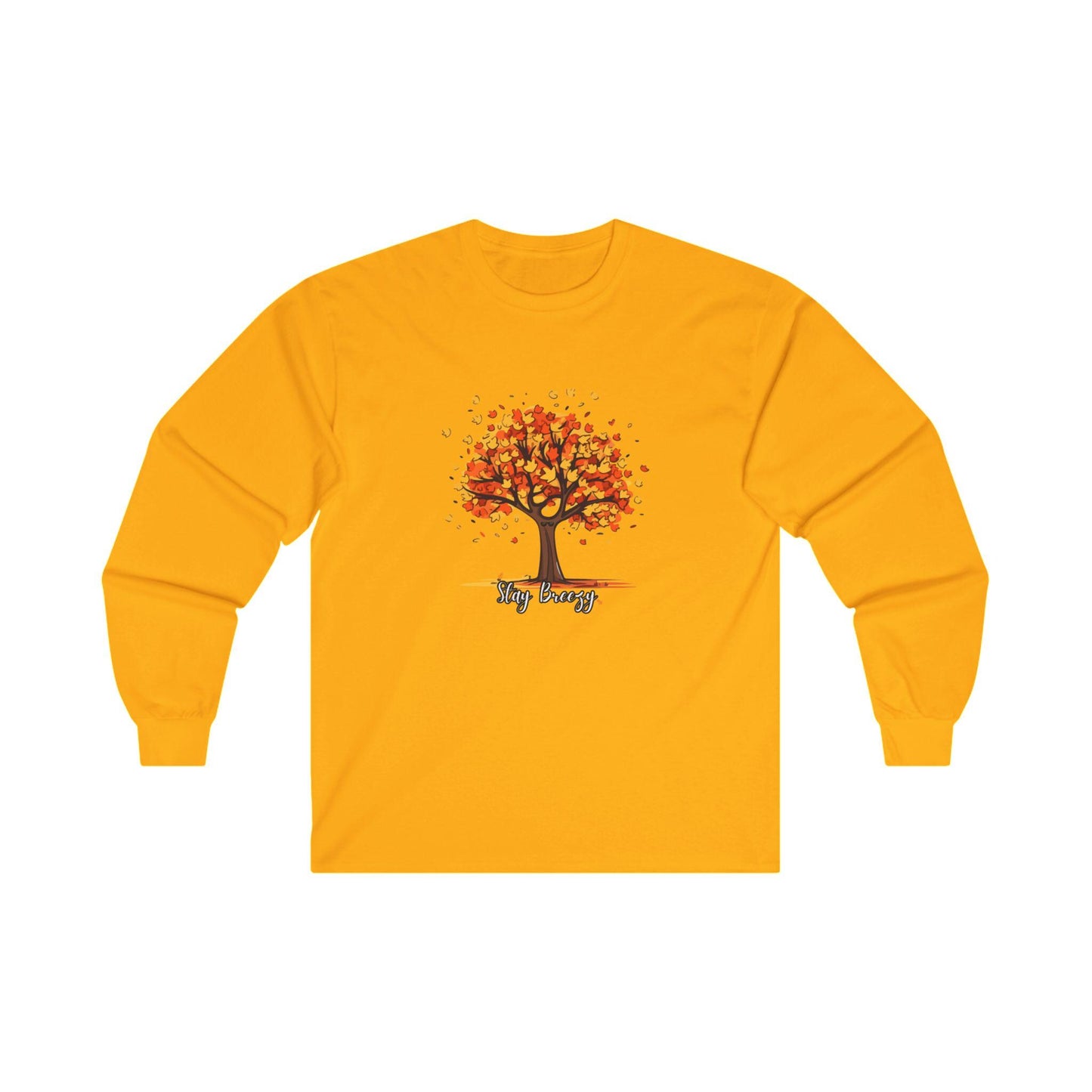 FALL AUTUMN SEASON tree breeze cotton sweatshirt