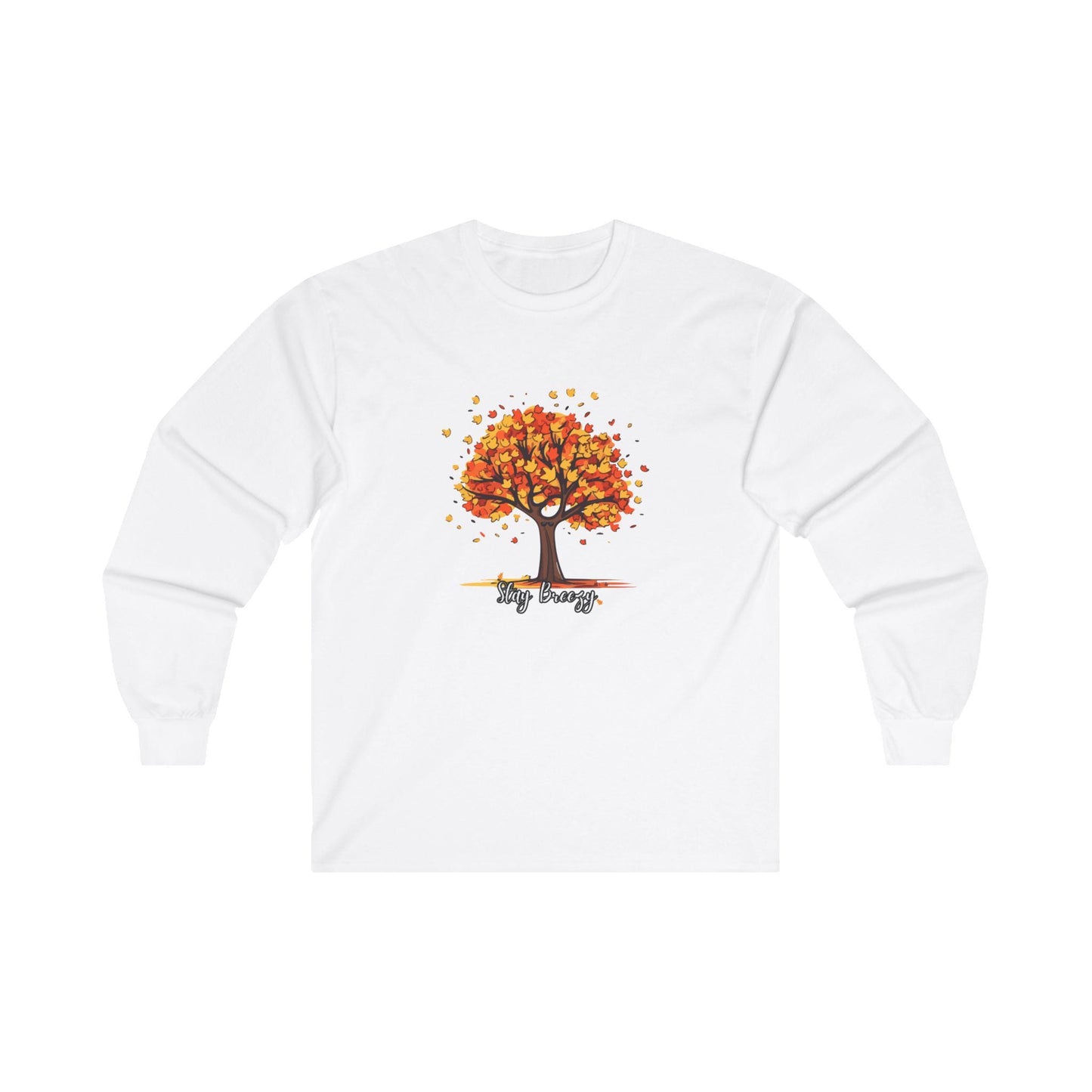 FALL AUTUMN SEASON tree breeze cotton sweatshirt